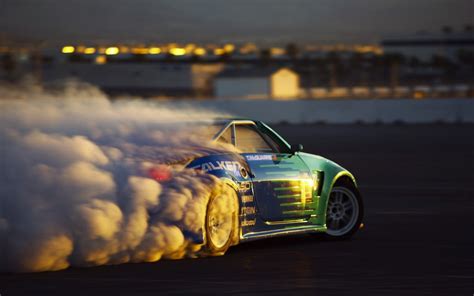 Car Drift Sunset Burnout Octanos Co