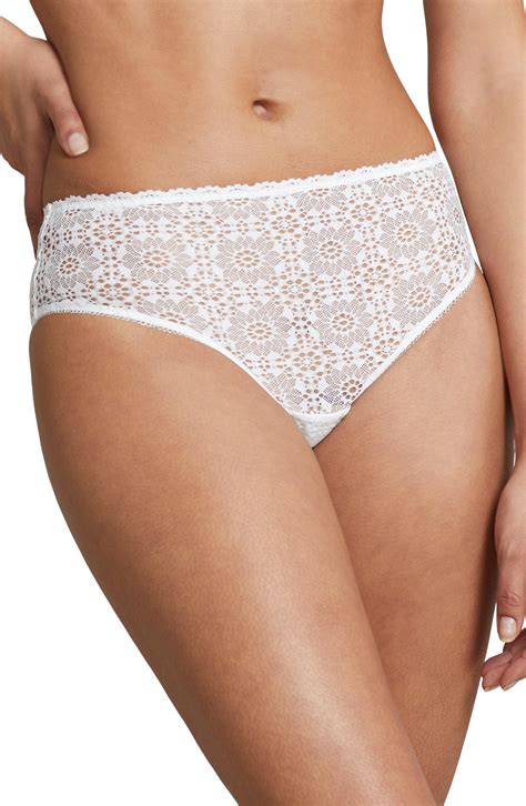 Polo Ralph Lauren Lace Hip Hugger Panties In White Lyst