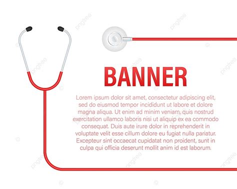Stethoscopes Banner Stethoscope Doctor Equipment Template Download On