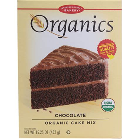 European Gourmet Bakery Organic Cake Mix Chocolate 1525 Oz