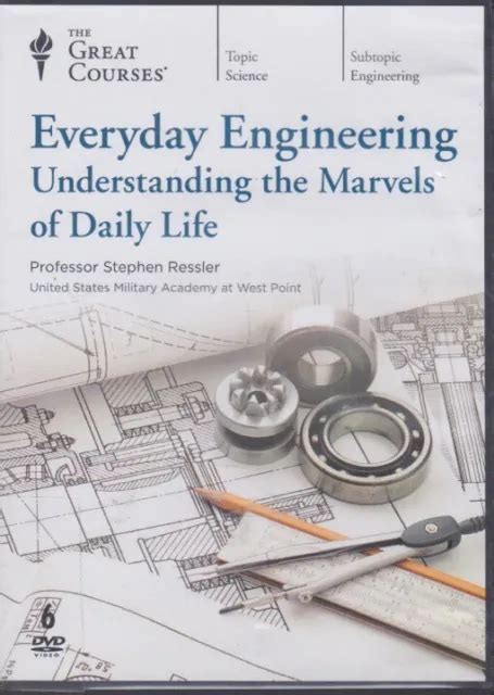 Dvd ~ Everyday Engineering By The Great Courses ~36 Lectures 6 Dvd