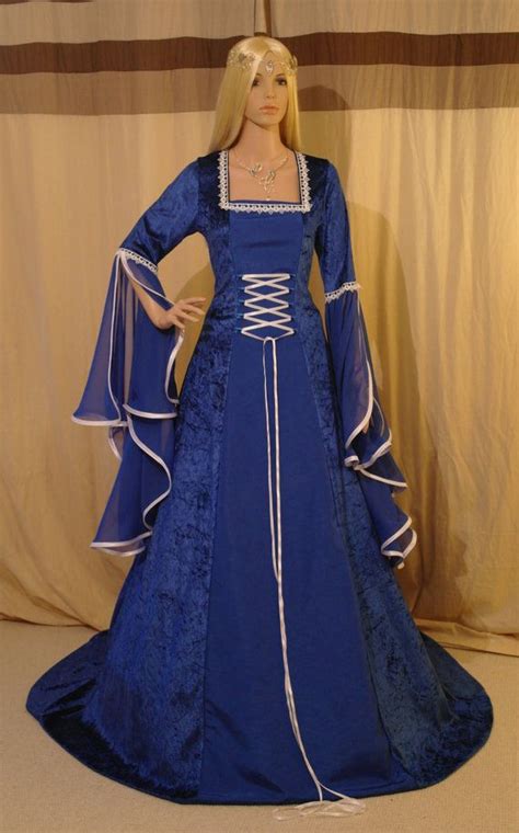 Medieval Dress Handfasting Dress Wedding Dress Renaissance Dress