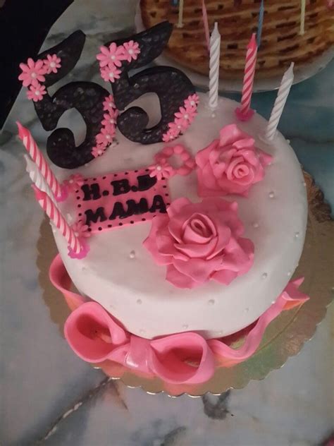55th Birthday Cake For Mom