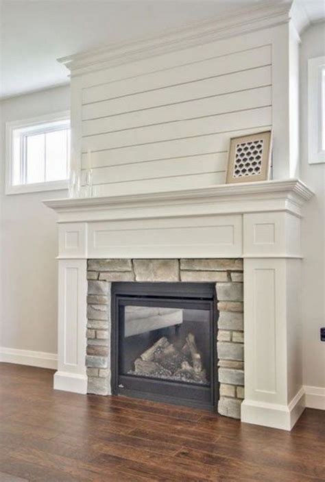 47 Custom Built Modern Farmhouse Fireplace Mantel Designs Fireplace