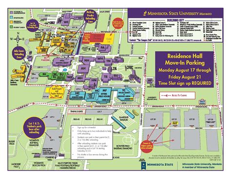 Move In Maps Minnesota State University Mankato