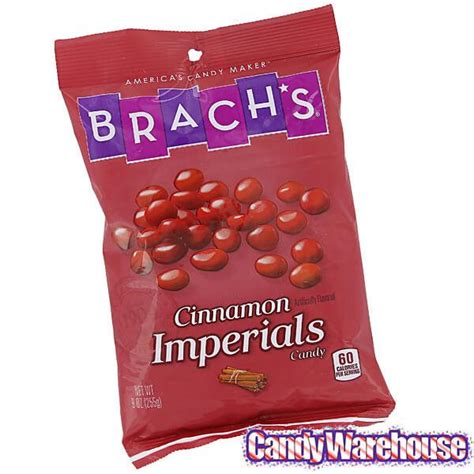 brach s cinnamon imperials 9 ounce bag candy warehouse