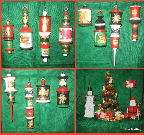 Spool Christmas Ornaments Wooden Spool Crafts Wooden Spools Wooden