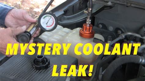 Chevy Silverado Coolant Leak