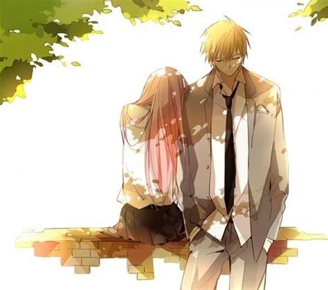 Anime Couple Cute Hug 1623688 By Kezia72 On