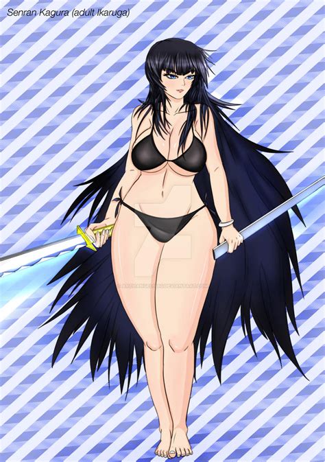Senran Kagura Adult Ikaruga Bikini By Archangel On Deviantart My Xxx