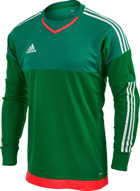 Adidas Top Goalkeeper Jersey Green And White Soccer Master