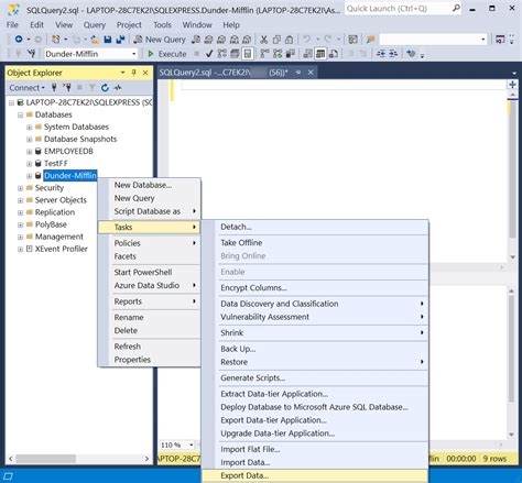 How User Can Export Sql Database File To Excel Sheet