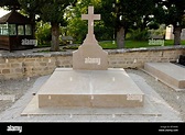 Grab von Charles de Gaulle in Colombey-Les Deux Eglises in der Haute ...