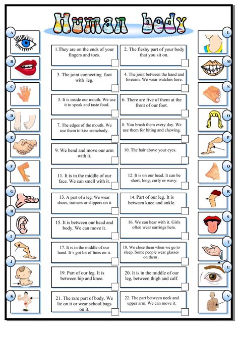 Articles The Body By Stephen King Interactive Worksheet