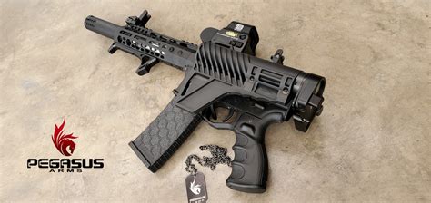 Pegasus Arms Custom Ar15 Tactical Pistol Fully Decked Out 105 On