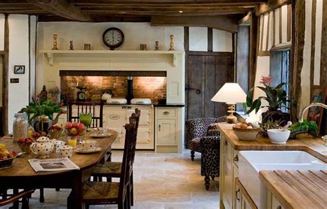 The Old Hall Elizabethan Country House Norfolk Home Kitchens