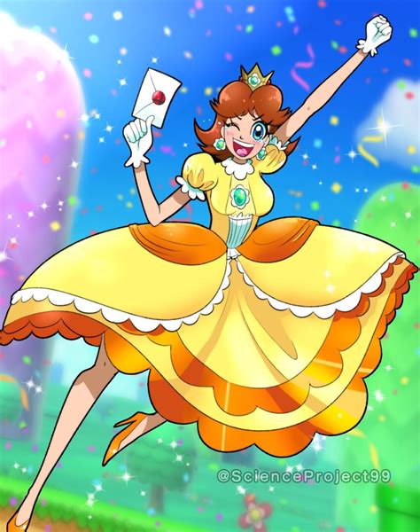 Princess Daisy Mario Series Nintendo Super Mario Land Super Smash Bros Artist Request
