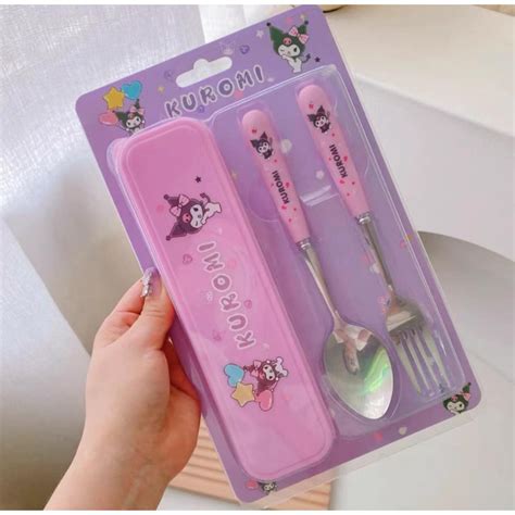 8021 Spoon Set Ceramic With Case Character Design For Adult Spoon