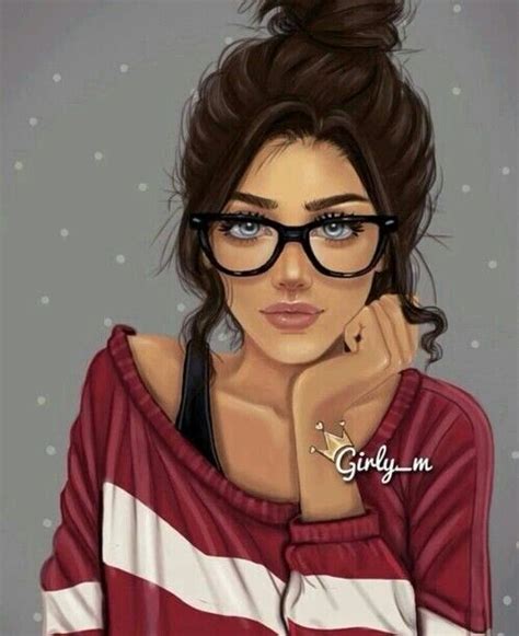 10 Best For Sketch Cartoon Drawings Of Girls With Glasses Mariam Finlayson