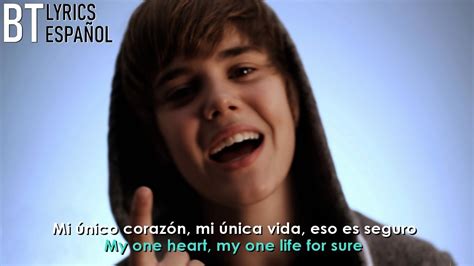 Justin Bieber One Time Lyrics Español Video Official Youtube