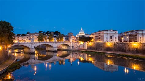 Wallpaper City Cityscape Italy Night Ancient Reflection Sky