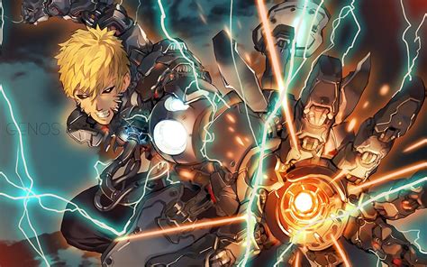 92 genos one punch man hd wallpapers backgrounds wallpaper abyss one punch man anime