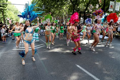 la manifestación del orgullo 2018 en madrid en imágenes