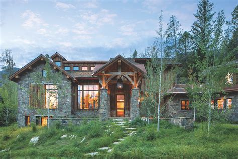 A Rustic Chalet Like Mountain Retreat In Jackson Mountain Living