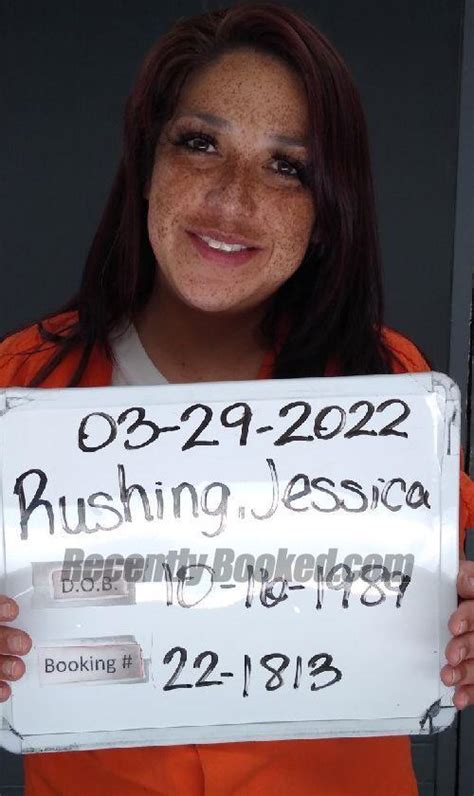 Recent Booking Mugshot For Jessica Marie Rushing In Sebastian County Arkansas