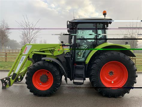Claas Arion 530 Cw Claas Fl120 Front Loader Video Inside Gm