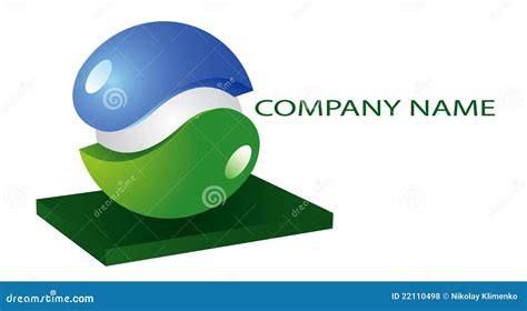 Illustration Green Blue Logo Stock Vector Illustration Of Environment
