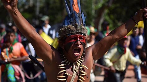 Thousands Of Indigenous People Have Marched In Colombia Demanding An
