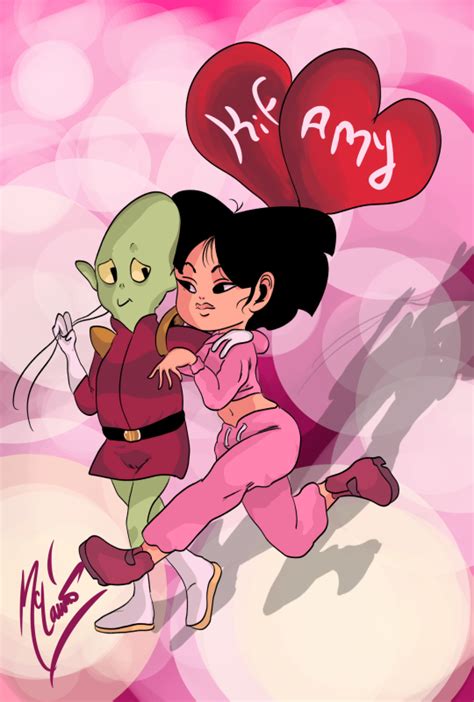 Amy And Kif By Accimclaurin On Deviantart