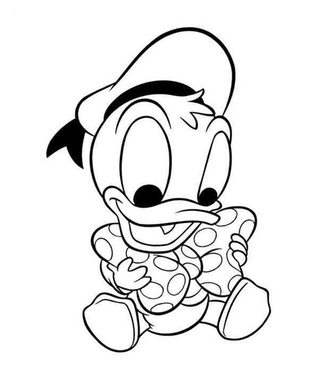 The sensational six is a name. Donald Duck Line Drawing - ClipArt Best