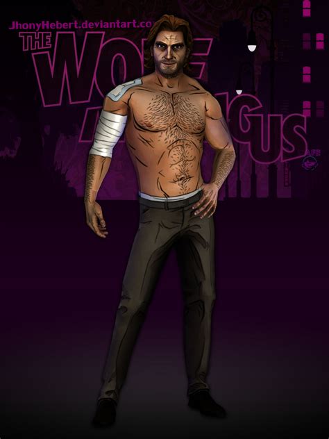 Bigby Wolf Shirtless The Wolf Among Us By Jhonyhebert On Deviantart