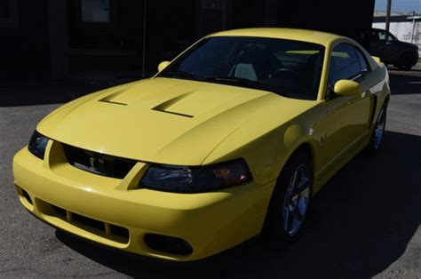 For Sale 2003 Ford Mustang Svt Cobra Coupe 7275 Zinc Yellow