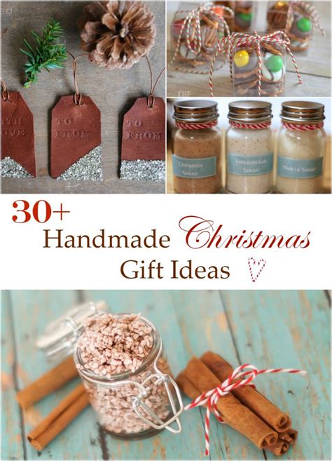 Handmade gifts tend to be more meaningful anyway, right? Handmade Christmas Gift Ideas
