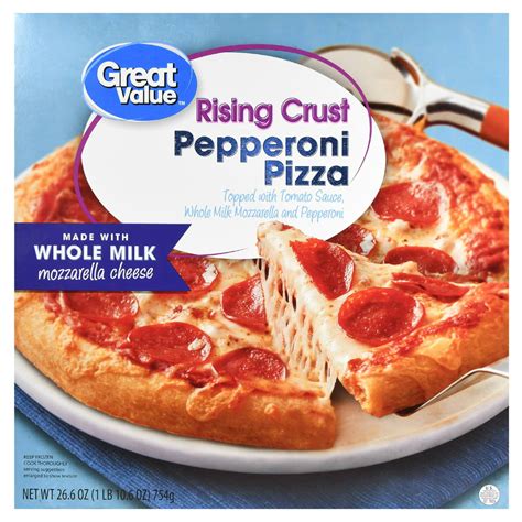 Great Value Rising Crust Pizza Pepperoni 266 Oz
