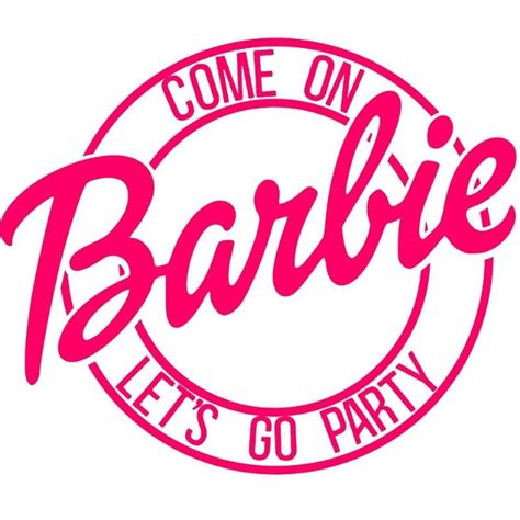 Barbie Birthday Party Barbie Party Girl Birthday Bday Cute Shirt Designs Cricut Creations