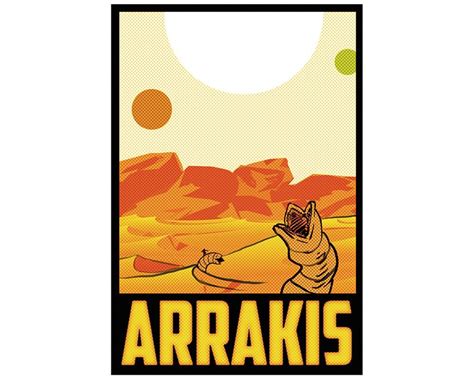 Arrakis 13 X 19 Travel Poster Dune Etsy