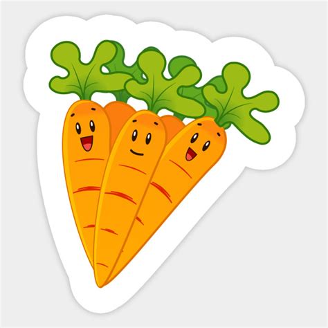 Limited Edition Exclusive Funny Carrots Funny Carrots Sticker