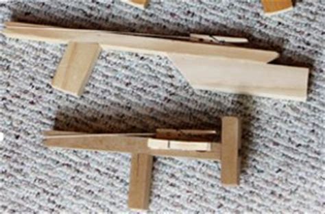 Toy rubber band gun, 3d laser cut plywood model puzzle, wooden gun construction kit, father's day gift. DIY Rubber Band Gun | AllFreeKidsCrafts.com