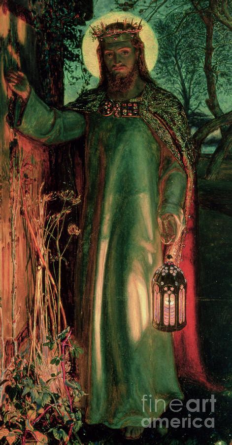 The Light Of The World Painting By William Holman Hunt