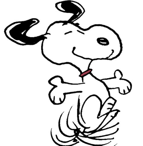 Download Transparent Snoopy Clipart Dancing Snoopy Png Download