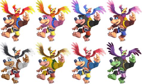 Banjo Kazooie Official Costumes Super Smash Brothers Ultimate Know