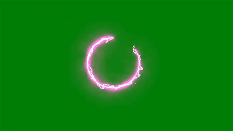 New Green Screen Circle Light Effect Youtube