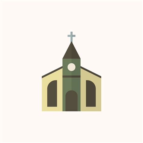 Illustration Of A Christian Church Download Free Vectors Clipart