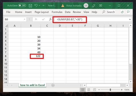 How To Add Sum In Excel Images And Photos Finder