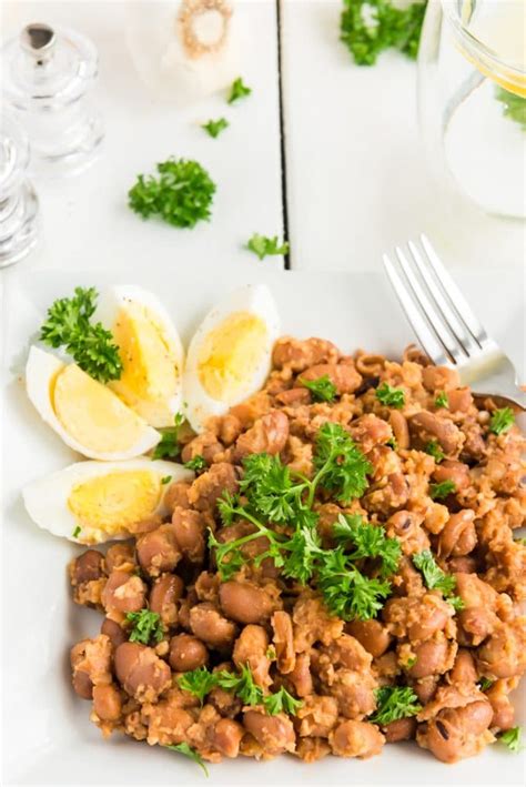 Ful Medames Stewed Fava Beans National Dish Of Egypt Platter Talk