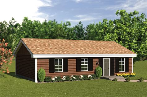 Traditional Style House Plan 3 Beds 1 Baths 1000 Sqft Plan 57 221